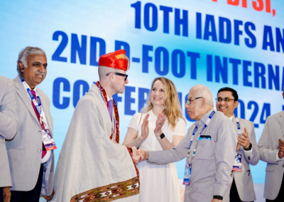 DGA Lifetime Achievement Award by Diabetic Foot Society of India