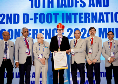 DGA Lifetime Achievement Award by Diabetic Foot Society of India