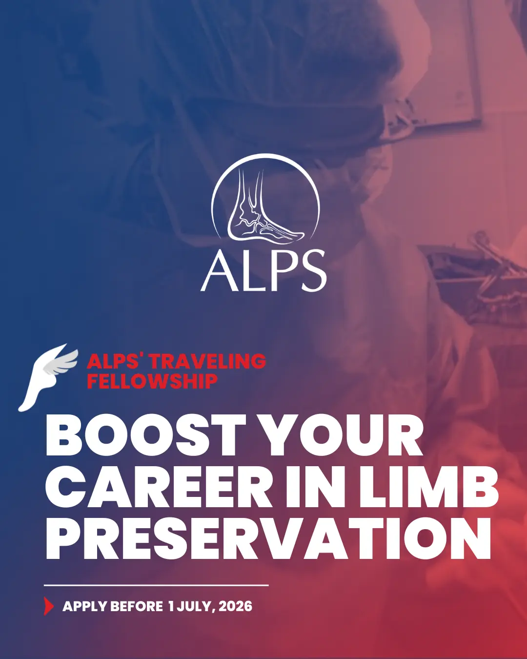 https://limbpreservationsociety.org/news/elevate-your-career-in-limb-preservation-the-alps-traveling-fellowship-2026-is-open-for-applications/